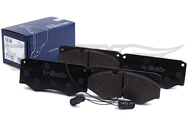 TOMEX TOM12-36 Fékbetét